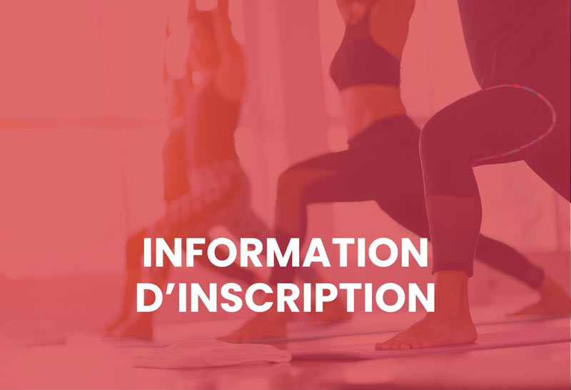 information dinscription on a du coeur